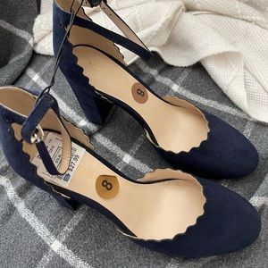 Navy Blue Heels